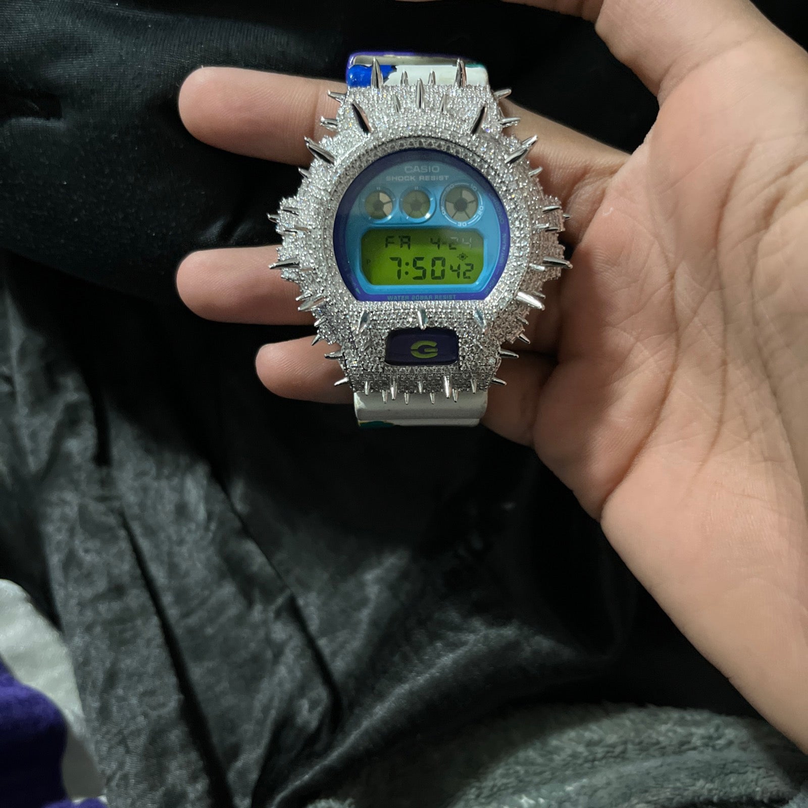 IcedOut G WRISTWATCH rainbow