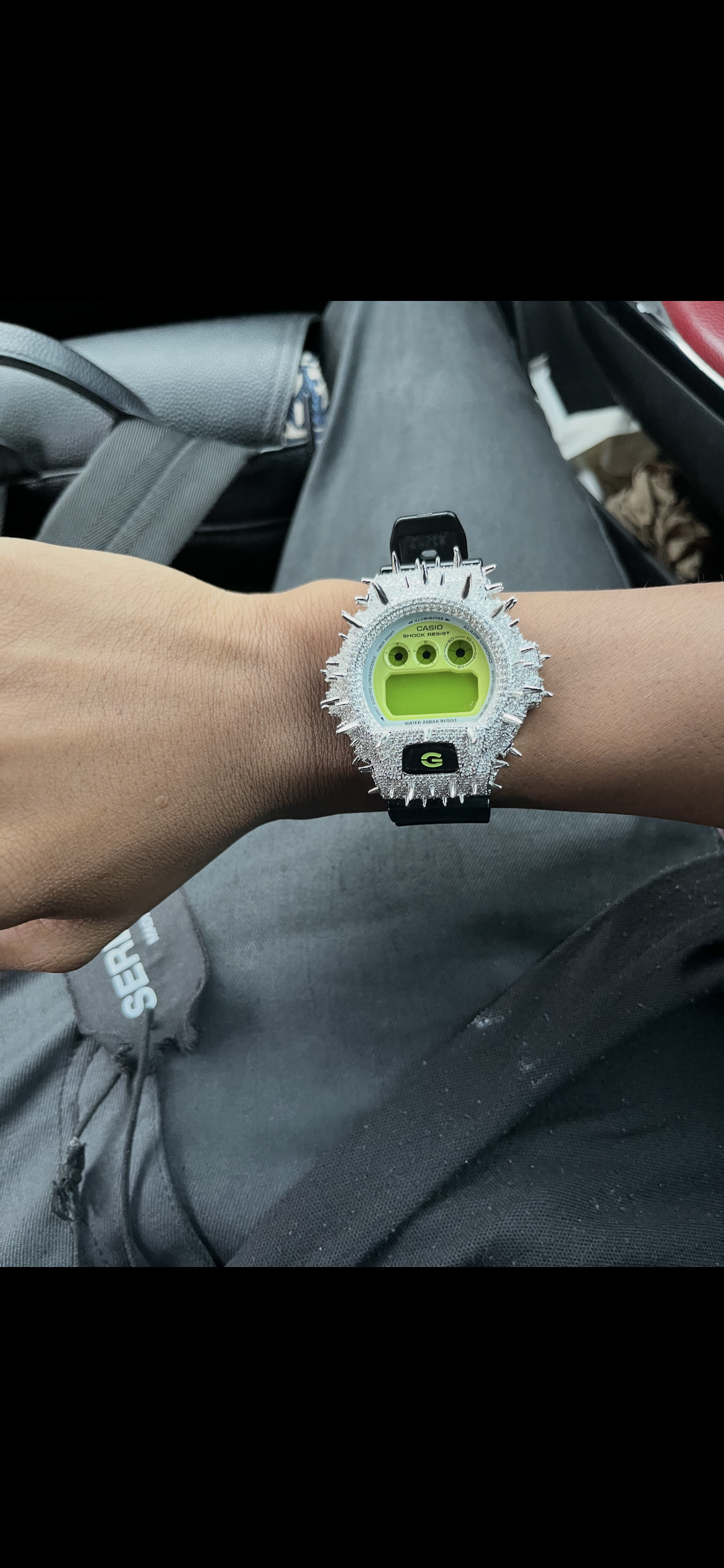 ICEDOUT G WRISTWATCH GREEN